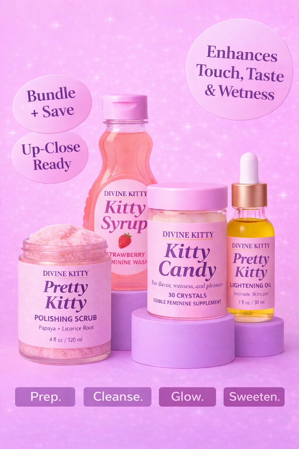 The Divine Essentials Set – Your 4-Step Kitty Care Routine